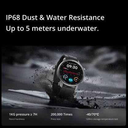 Global Version realme Watch S2 – 1.43'' AMOLED Smartwatch, 20-Day Battery, AI Engine, IP68 Waterproof