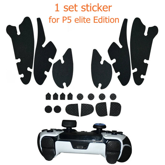 PS5 Edge Controller Grip Sticker - Anti-Slip Dustproof Protective Gamepad Skin