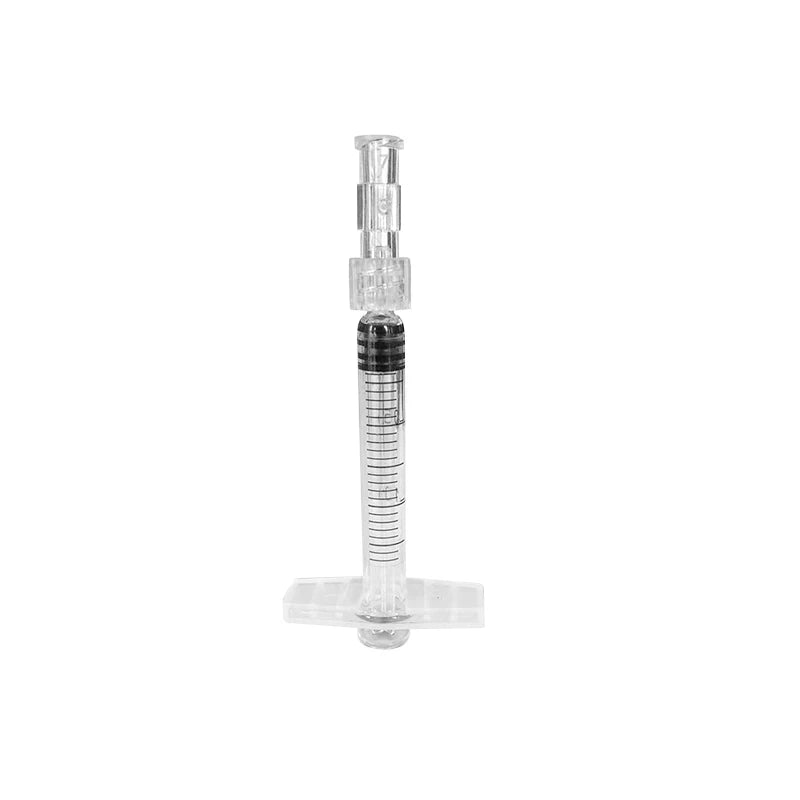 Luer Thread Connector - Transparent PP Syringe Double-Way Connector for Easy, Durable Use in Sterile Environments