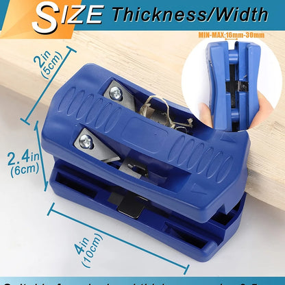 Handle Edge Trimmer & End Cutter Set – Manual Edgebanding Tool for Wood Furniture & Cabinet Tail Trimming