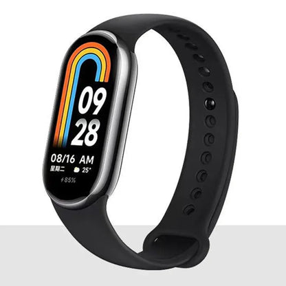 Silicone Sport Strap for Xiaomi Mi Band 8 NFC – Replacement Smartwatch Bracelet
