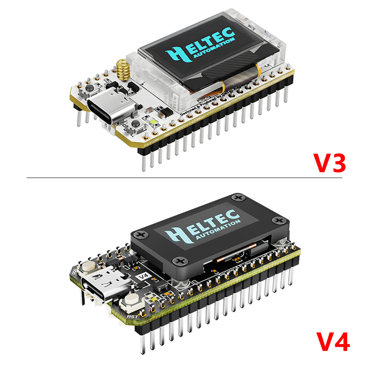 WiFi LoRa 32 V4.3 ESP32-S3 LoRa Node - SX1262 BLE Board with 28dBm Transmission Power, Meshtastic & LoRaWAN Support