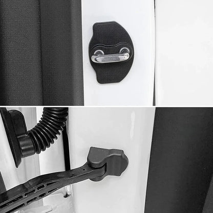 Tesla Model 3/Y Juniper & Highland 2019–2026 Door Lock Limiter Protector - ABS Door Stopper and Latch Guard Cover Kit