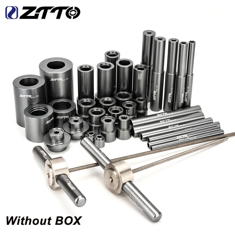 ZTTO Bicycle Hub Axle Tool Set — Wheel Bearing Press & Removal Repair Tool