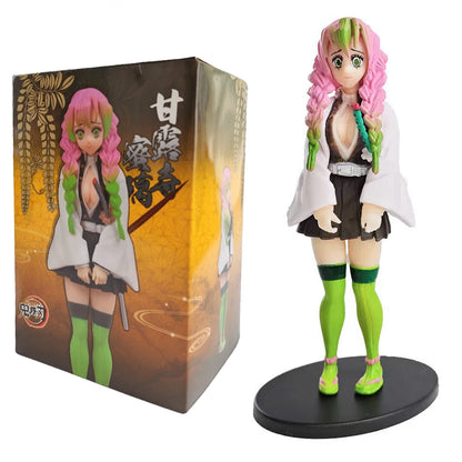 Demon Slayer Kimetsu No Yaiba Action Figures – Tanjirou, Zenitsu & Nezuko PVC Model Toys