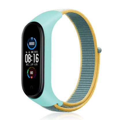 Nylon Loop Strap for Xiaomi Mi Band - Adjustable Sport Wristband Bracelet for Mi Band 3 4 5 6 7 8