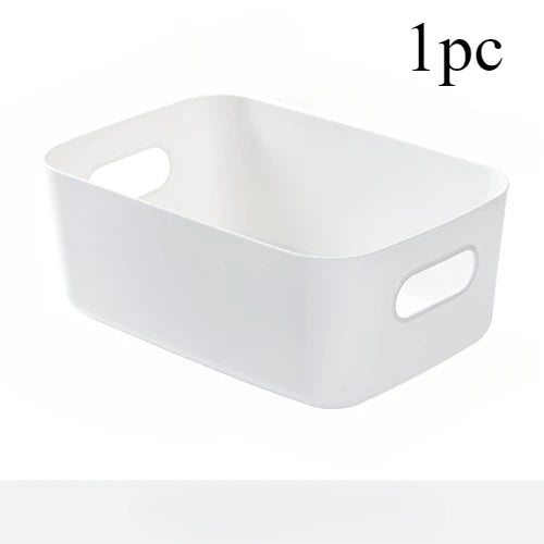 Multi-Functional Storage Boxes – Durable Plastic Organizers for Cosmetics, Snacks, Kitchen, Bathroom & Office