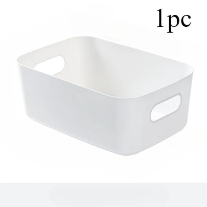 Multi-Functional Storage Boxes – Durable Plastic Organizers for Cosmetics, Snacks, Kitchen, Bathroom & Office