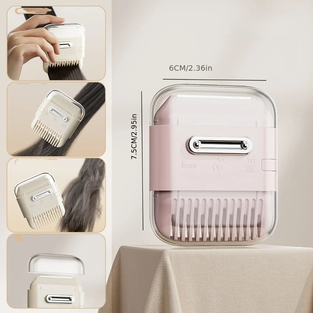 2-in-1 Hair Trimming Tool Set - Split End Trimmer and Thinning Comb for Women