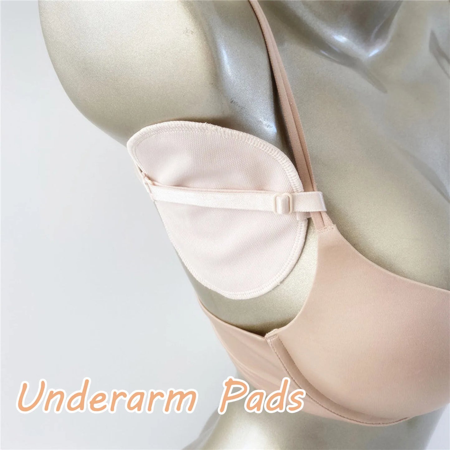 Reusable Underarm Sweat Pads – Absorbent Armpit Perspiration Shields for Men & Women Clothing Protection