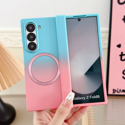 Magnetic Hinge Protection Case for Samsung Galaxy Z Fold 7/6/5/4/3 5G - Shockproof Foldable Phone Cover with Hinge Guard