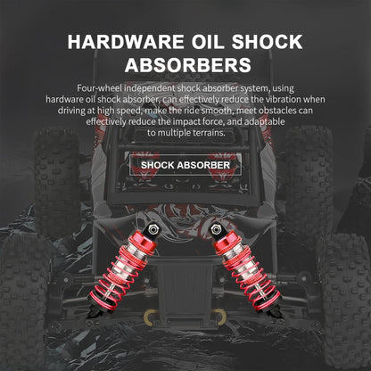 WLtoys 124016 V8 RC Car — 75 KM/H Brushless 4WD High-Speed Electric Off-Road Drift Toy for Adults