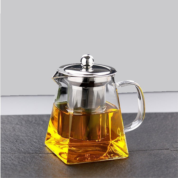 Glass Teapot with Infuser Tea Set - Kettle Maker Jug for Home, Kitchen, Dining & Bar Teaware
