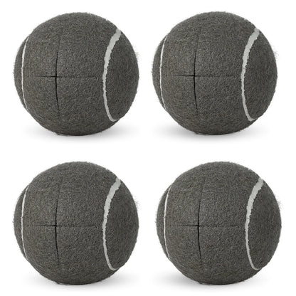 4pcs Precut Walker Tennis Balls – Heavy Duty Felt Pads for Furniture Legs & Floor Protection