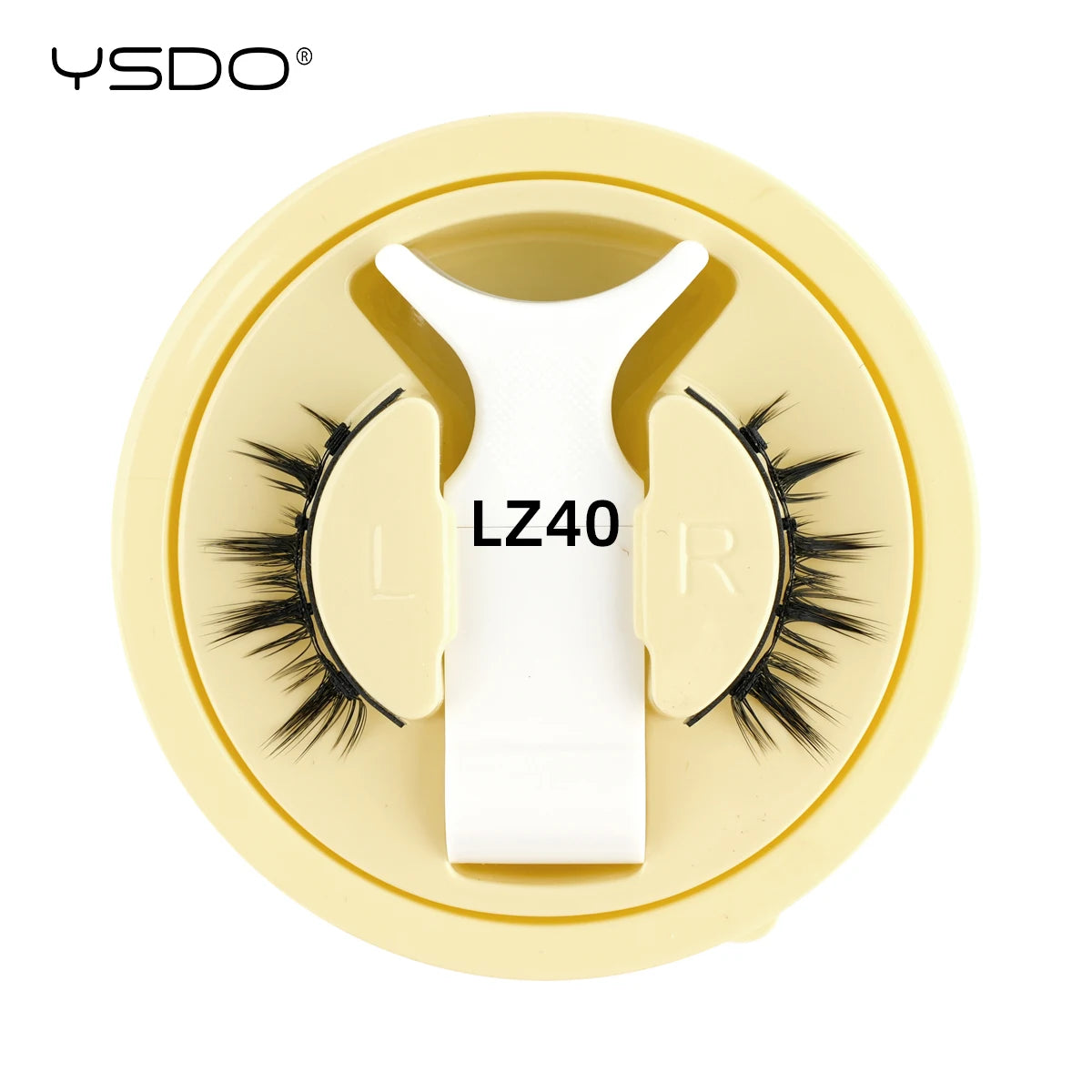 YSDO Winged Magnetic 3D Mink Eyelashes – Reusable Long-Lasting False Lashes, No Glue Needed with Tweezers for Makeup