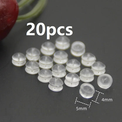 Large Acrylic Earring Backings – Comfortable Ear Lifters Stopper Pads, Practical Secure Earring Support Accessories
