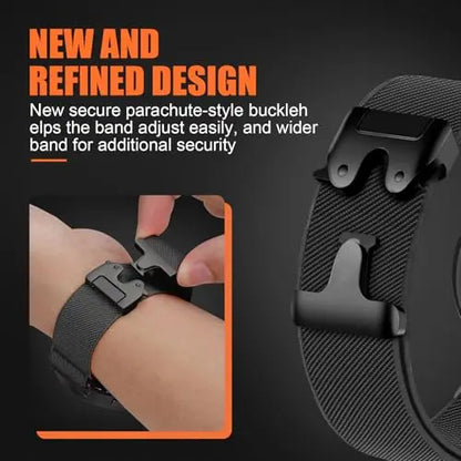 20mm & 22mm Smartwatch Band - Parachute Buckle Replacement Strap for Amazfit Bip, GTS & GTR Series
