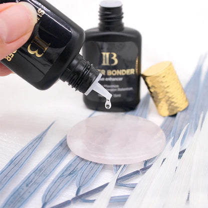 IBeauty Super Bonder Banana Primer — Fast-Dry, Long-Lasting Korean Eyelash Extension Adhesive Booster