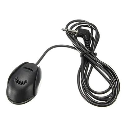 Portable Car Audio Microphone - 3.5mm External Mic with Noise Reduction for GPS, Bluetooth Car Stereo & Vehicle Systems