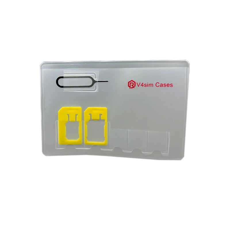 Portable SIM & Memory Card Storage Box — Micro, Nano SIM Card Protector Holder