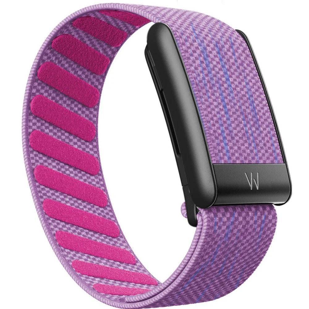 Whoop 5.0 Compatible Nylon Wristband - Black, Silver & Gold Woven Elastic Sports Replacement Strap