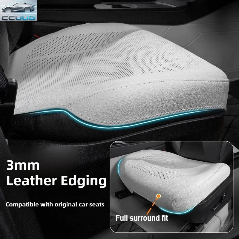 CCDDU Universal Car Seat Cover - Four-Season Breathable Cooling Cushion with Full-Coverage Comfort Design