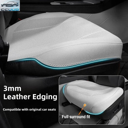CCDDU Universal Car Seat Cover - Four-Season Breathable Cooling Cushion with Full-Coverage Comfort Design