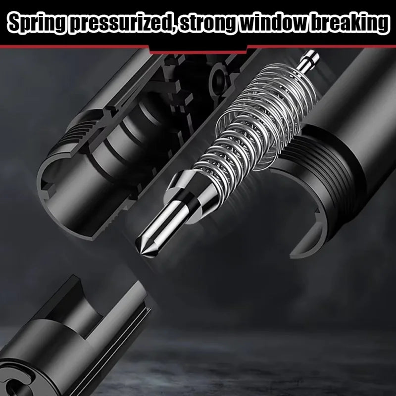 Car Escape Tool 2-in-1 – Window Breaker & Seatbelt Cutter Life-Saving Safety Hammer for Emergencies