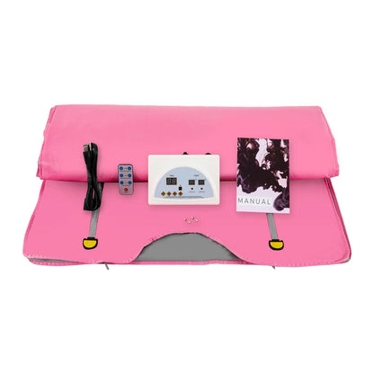 650W Portable Infrared Sauna Blanket – Remote Control Weight Loss & Beauty Machine, 180x80cm