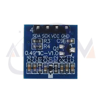 AITEXM 0.49 Inch OLED Display Module - 64x32 SSD1306 I2C IIC Screen for Arduino AVR STM32 DIY Projects