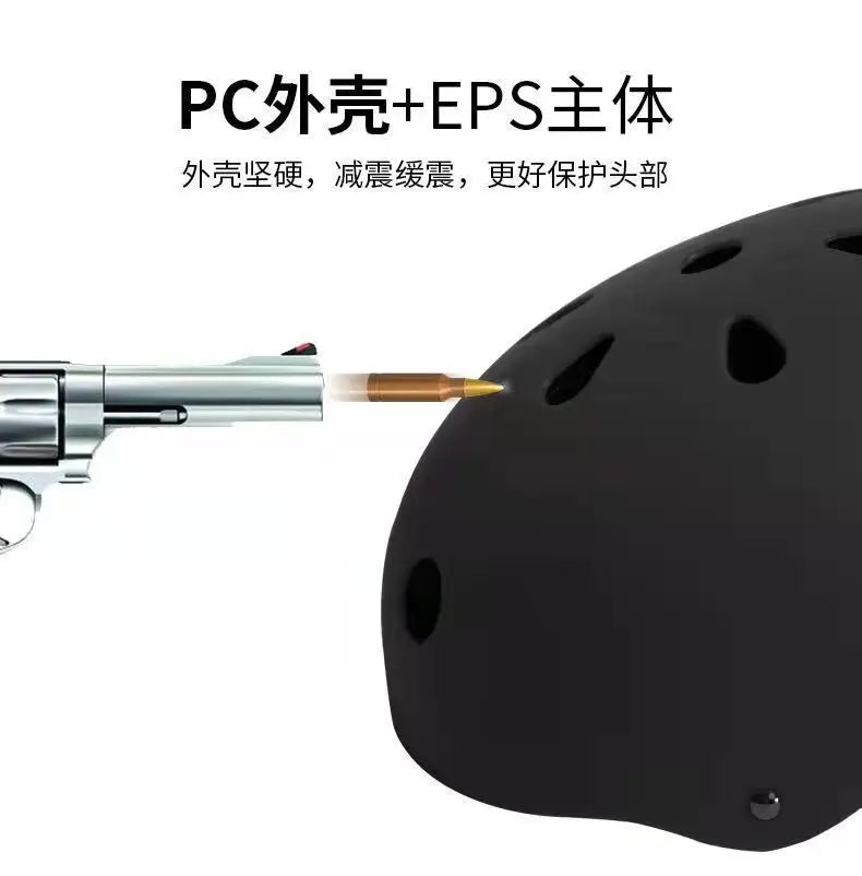 Electric Scooter & Bike Helmet – Round Cycling, Skateboard, & Ski Safety Helmet for Kids, Four Seasons Bike Accessories