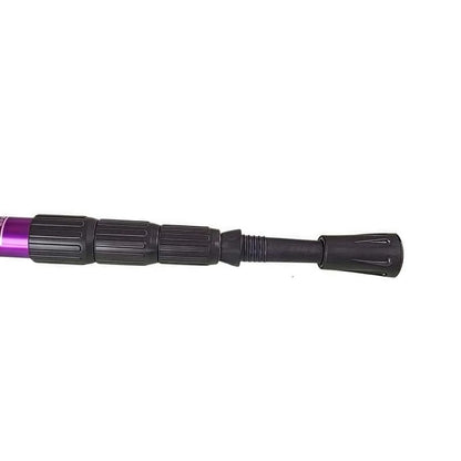 Collapsible Lightweight Hiking Trekking Poles — Adjustable Anti-Shock Walking Sticks for Men and Women