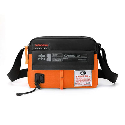 Men’s Waterproof Oxford Crossbody Messenger Bag – Fashion Business Shoulder Bag for Travel & Daily Use