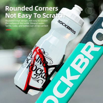 ROCKBROS Bicycle Bottle Cage - Lightweight Colorful MTB Road Bike Water Bottle Holder Cycling Accessory