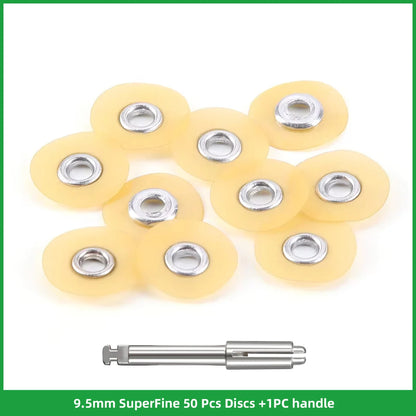 Dental Finishing & Polishing Discs – Superfine, Fine, Medium, Coarse for Composites, Ceramics & Glass Ionomer