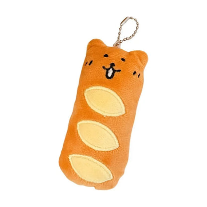 Cute Food Plush Pendant Bag Keychain - Creative Decorative Hanging Charm 1/3 Pcs