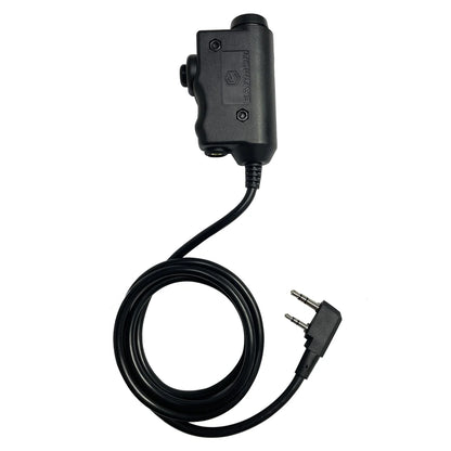 EARMOR M32 MOD4 Shooting Earmuffs – Tactical Noise Reduction Headset with Helmet ARC Rail & Kenwood PTT Adapter
