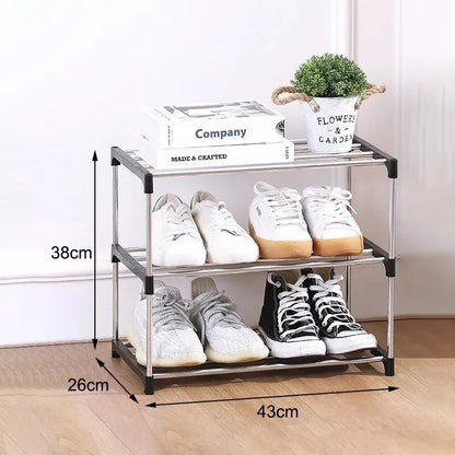 3/4-Layer Multi-Layer Shoe Rack – Space-Saving Storage Organizer for Home