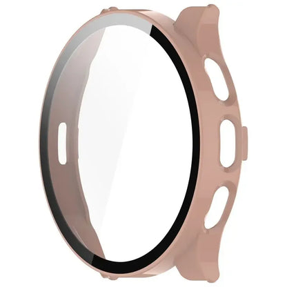 Tempered Glass Case for Garmin Venu 3/3S – Smartwatch Protective Cover with Screen Protector Bumper Shell