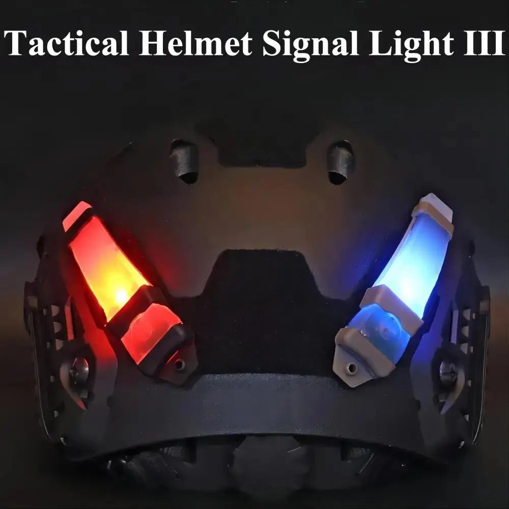 BOOIU Tactical Helmet IR Strobe Light – Waterproof Safety Flashing Signal Lamp for Hiking & Cycling
