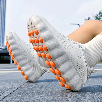 ClaWave Unisex Running Shoes - Breathable Knit Cushion Non-Slip Walking & Sports Sneakers