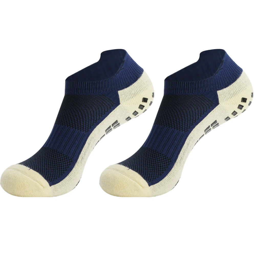 Men & Women Soccer Socks — Silicone Anti-Slip Grip Sports Football Socks