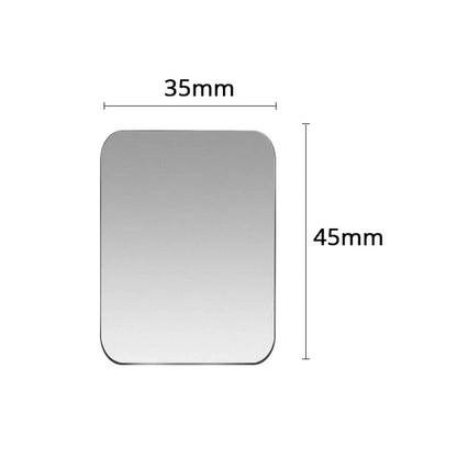 Universal Metal Plate Kit for Magnetic Car Mount – Adhesive Mobile Phone Holder Replacement for Xiaomi and All Smartphones