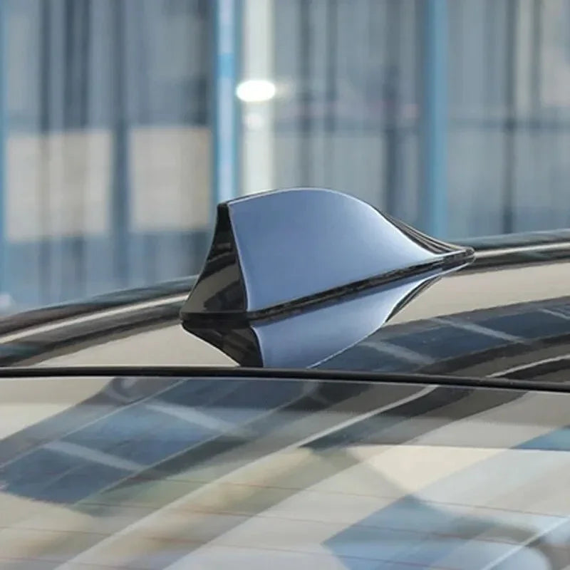 Car Radio Shark Fin Antenna – FM Signal Car Aerial for All Automobiles, Exterior Styling Replacement Part