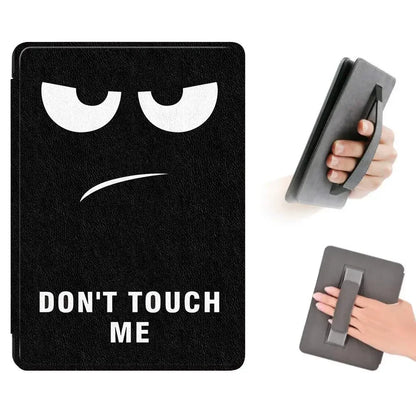 6" Kindle 11th Generation 2024 Case | PU Leather Ebook Cover with Hand Strap & Auto Wake Sleep
