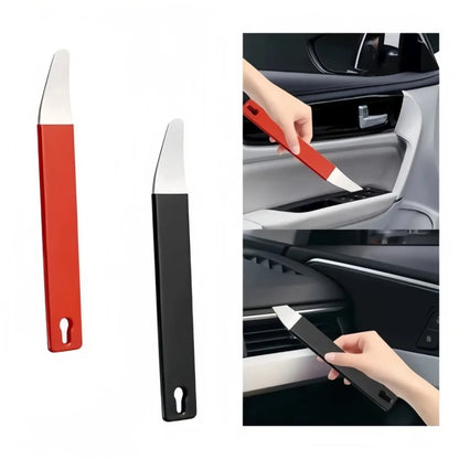 Stainless Steel Car Trim Removal Tool Set - Door Panel Pry Tools for Automotive Repair & Fastener Removal