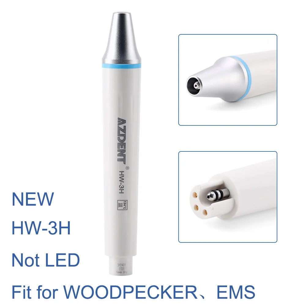 AZDENT Ultrasonic Piezo Scaler Handpiece – Compatible with SATELEC, DTE, WOODPECKER, EMS, VRN, 135° Sterilized