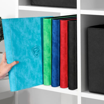 Toploader Card Binder — 9-Pocket Double-Sided Trading Card Album Holder for 3x4'' Cards
