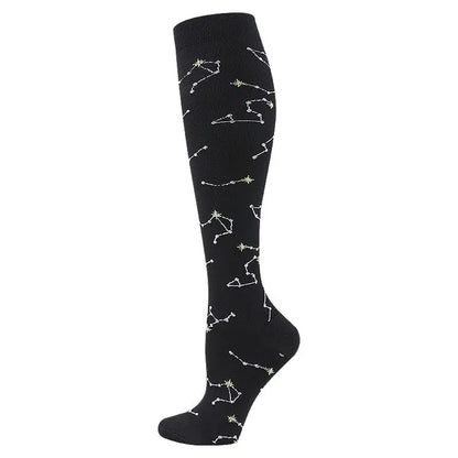 Compression Stockings for Men & Women - Edema Varicose Vein Support Sports Running Pressure Socks