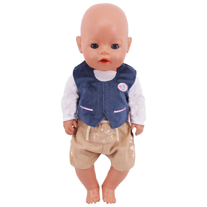 Official Doll Clothes & Accessories – Matching Style Outfits for 18-Inch American & 43cm Reborn Baby Dolls, Our Generation Girl Toys Gift